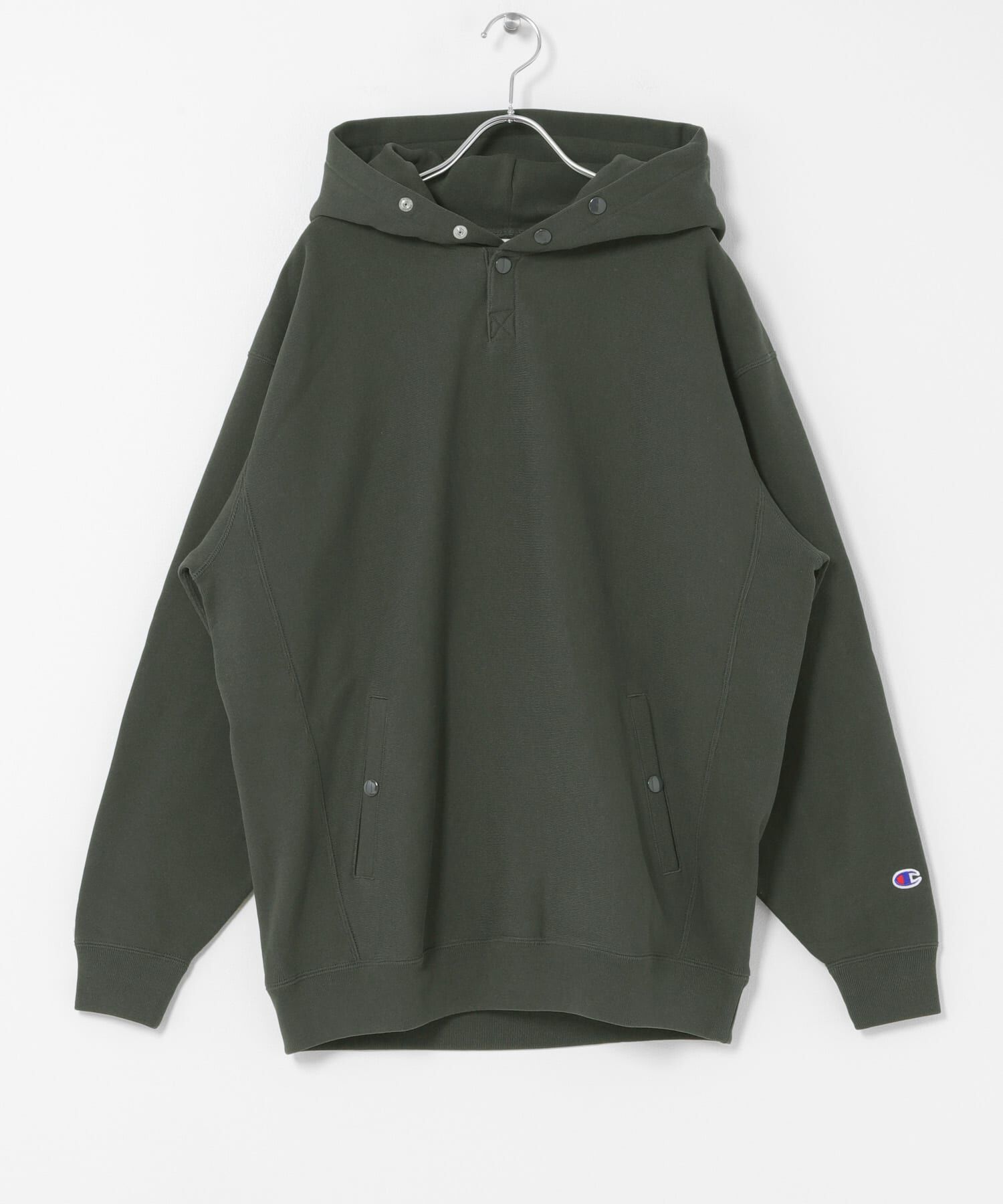 URBAN RESEARCH DOORS「『別注』Champion&times;DOORS　HALF SNAP PARKA」|パーカー|