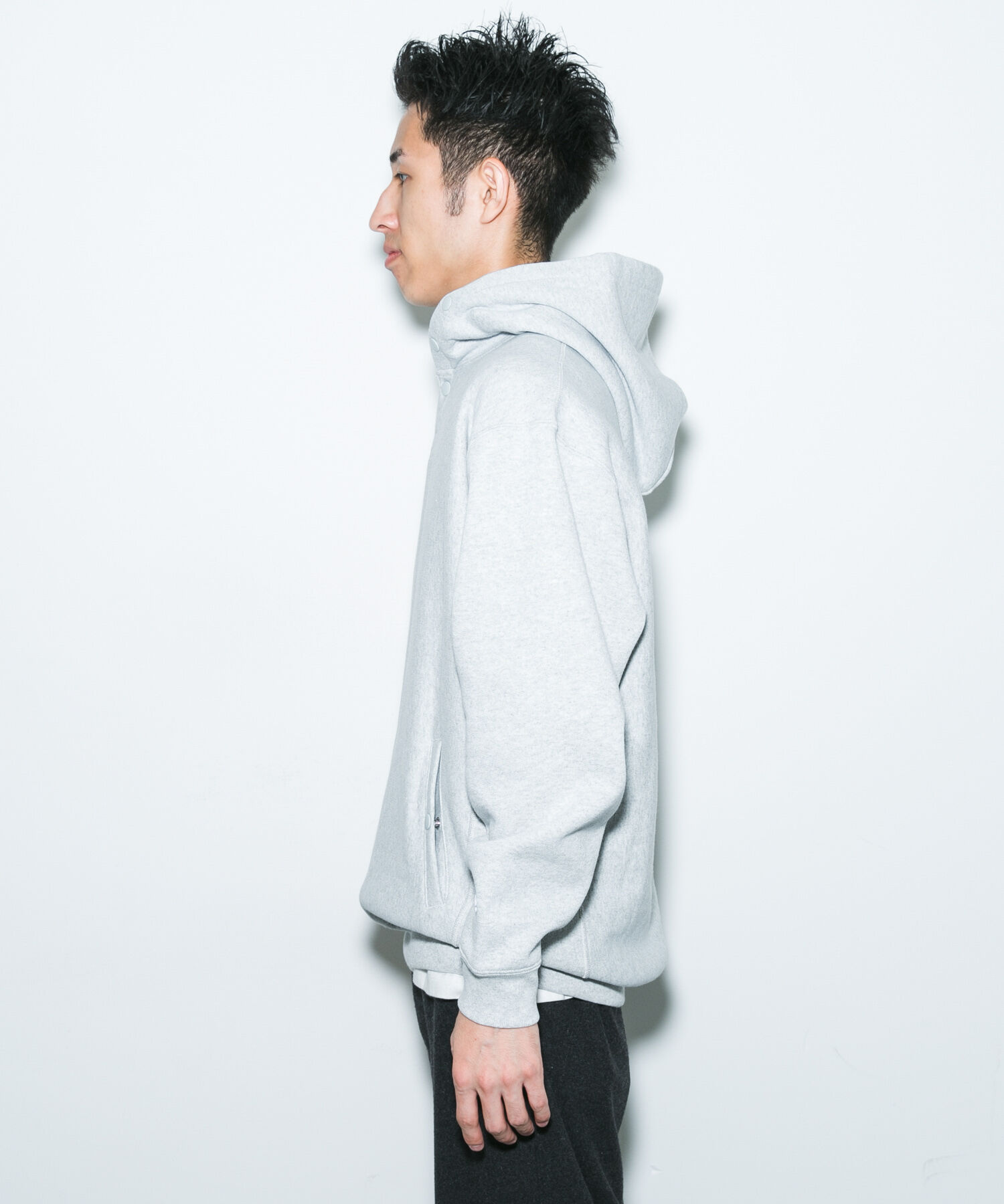 URBAN RESEARCH DOORS「『別注』Champion&times;DOORS　HALF SNAP PARKA」|パーカー|
