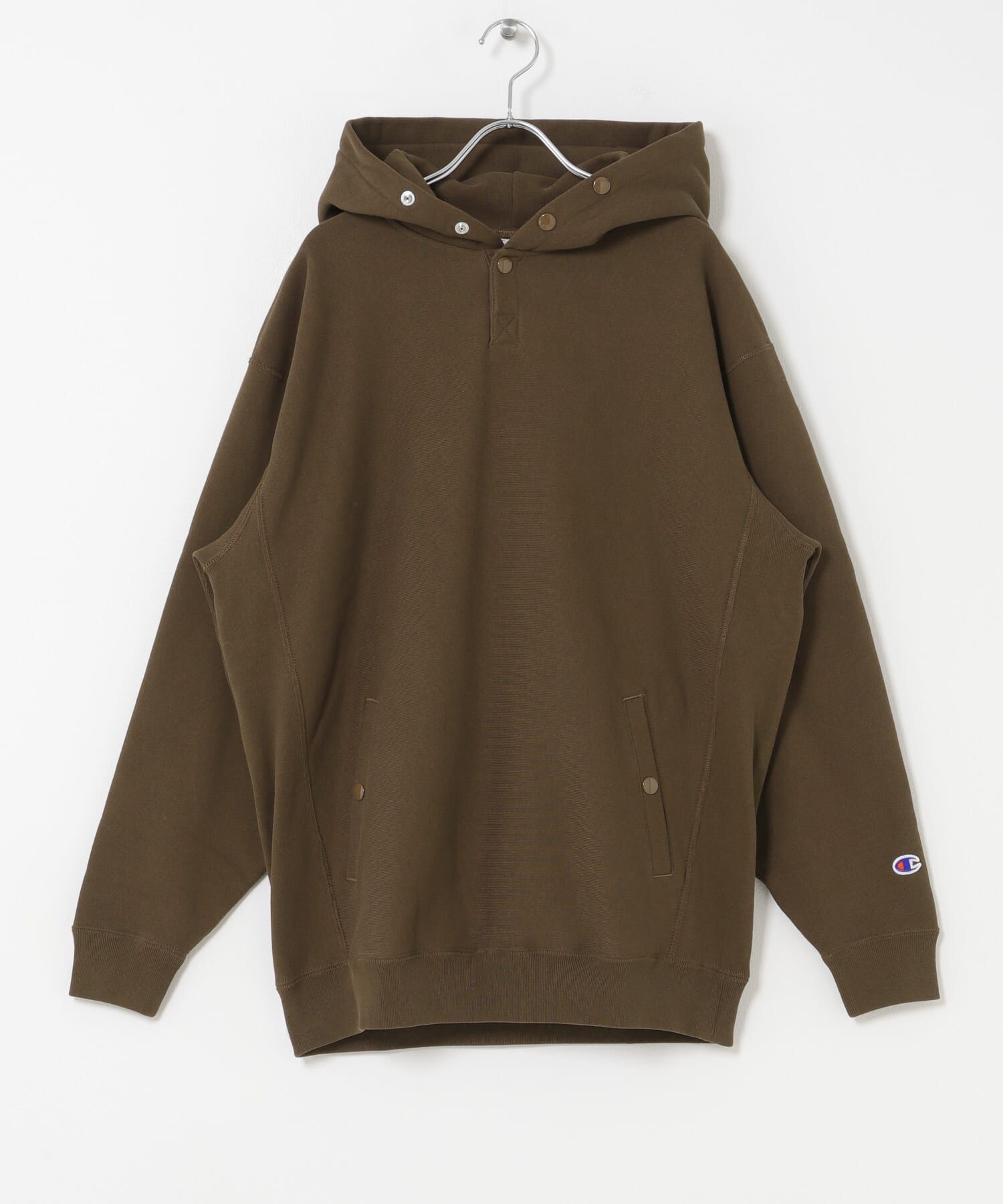 URBAN RESEARCH DOORS「『別注』Champion&times;DOORS　HALF SNAP PARKA」|パーカー|