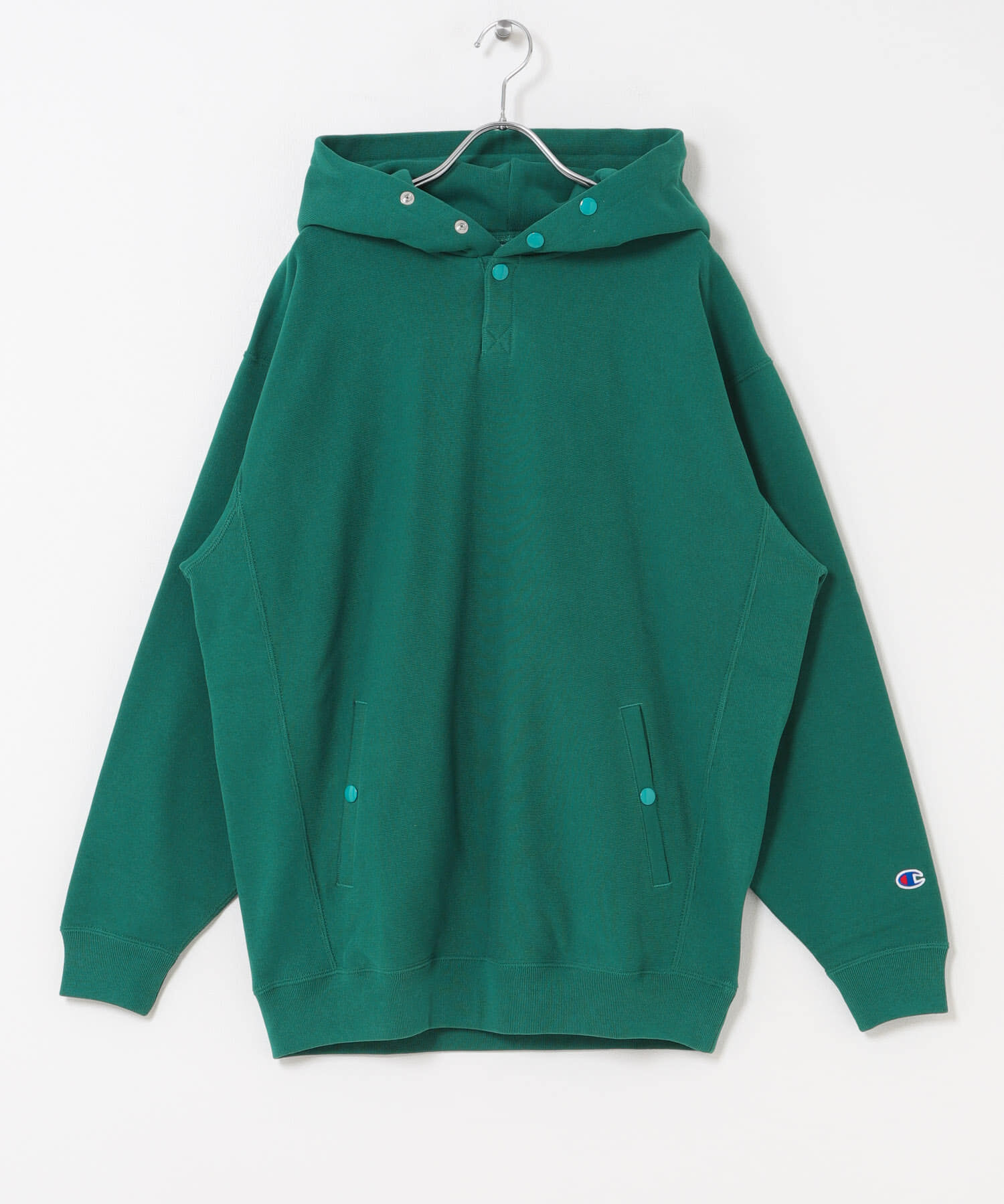URBAN RESEARCH DOORS「『別注』Champion&times;DOORS　HALF SNAP PARKA」|パーカー|