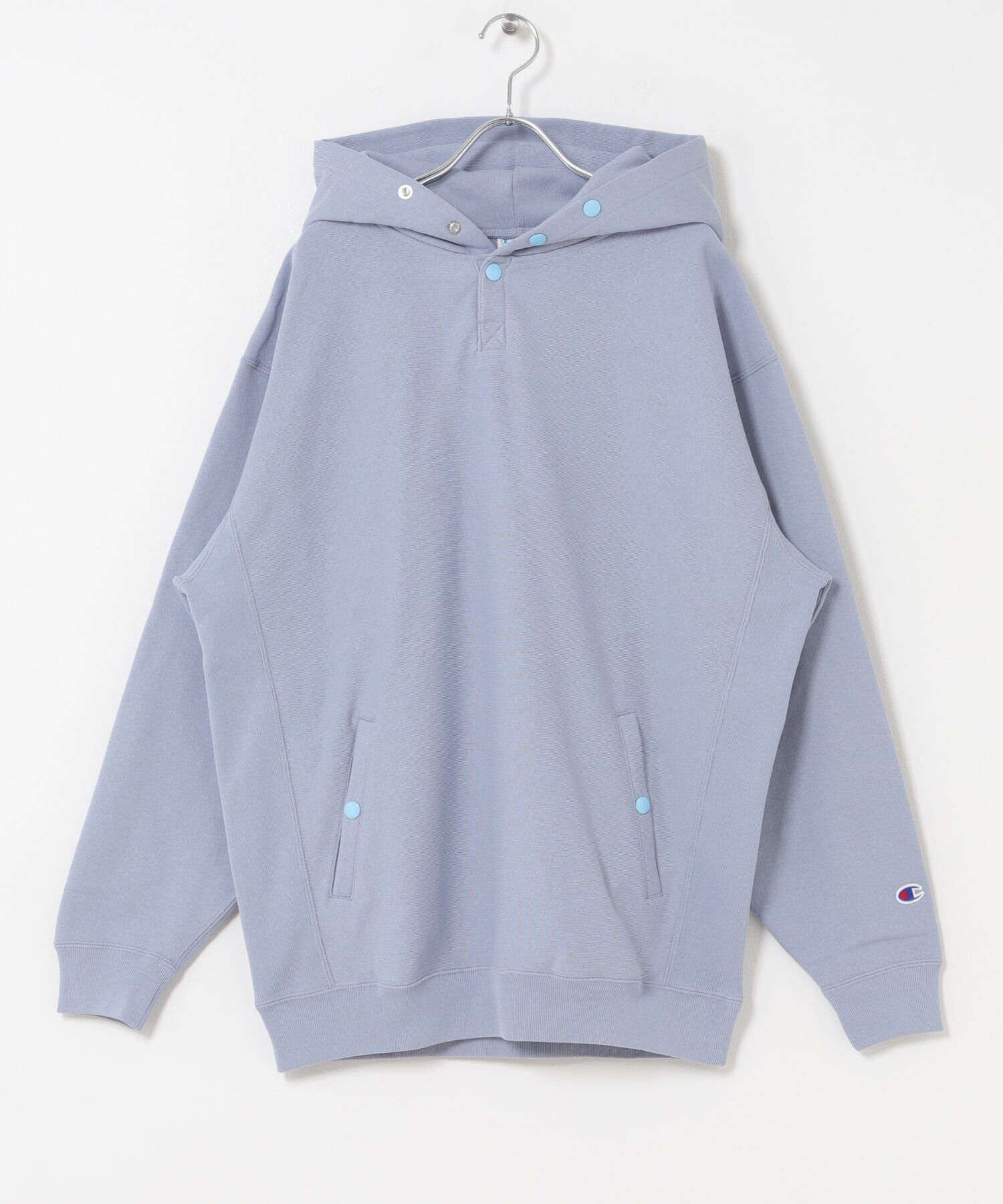 URBAN RESEARCH DOORS「『別注』Champion&times;DOORS　HALF SNAP PARKA」|パーカー|