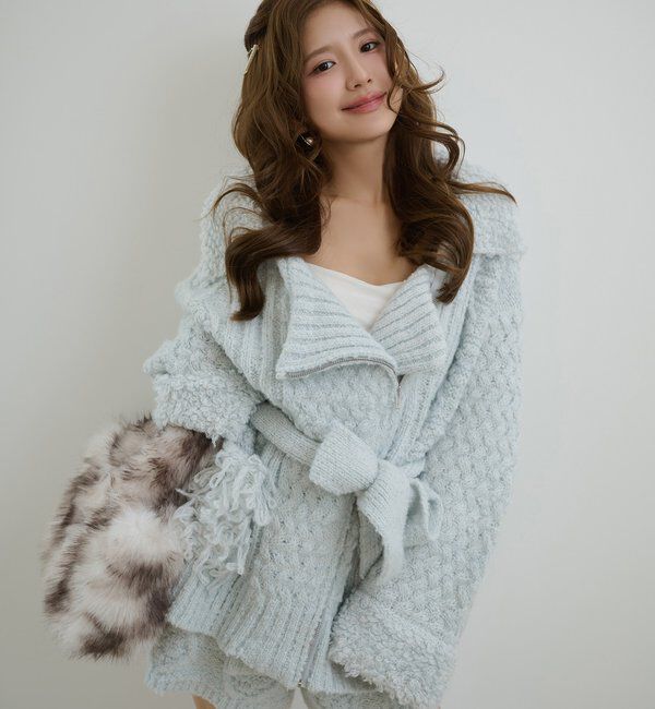Seemi.by NICE CLAUP「【Seemi.by NICE CLAUP】フェイクファーバッグ」|トートバッグ|