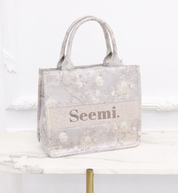 Seemi.by NICE CLAUP「【Seemi.by NICE CLAUP】ロゴトートバッグ」|トートバッグ|