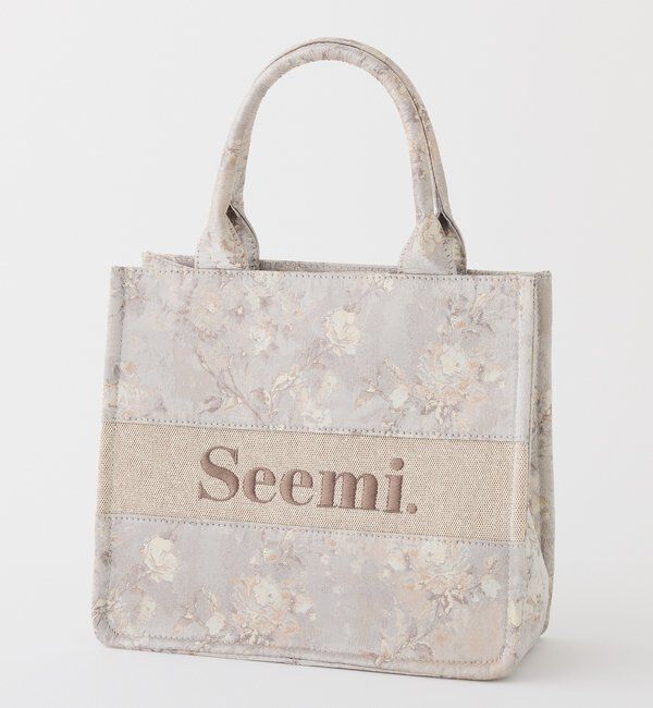 Seemi.by NICE CLAUP「【Seemi.by NICE CLAUP】ロゴトートバッグ」|トートバッグ|