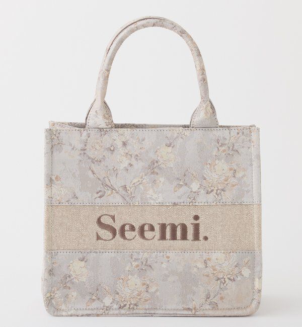 Seemi.by NICE CLAUP「【Seemi.by NICE CLAUP】ロゴトートバッグ」|トートバッグ|