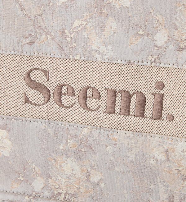 Seemi.by NICE CLAUP「【Seemi.by NICE CLAUP】ロゴトートバッグ」|トートバッグ|