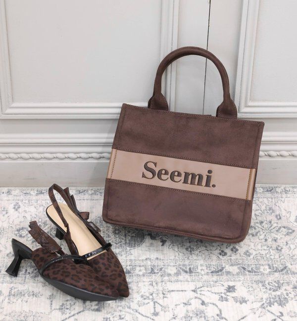 Seemi.by NICE CLAUP「【Seemi.by NICE CLAUP】ロゴトートバッグ」|トートバッグ|