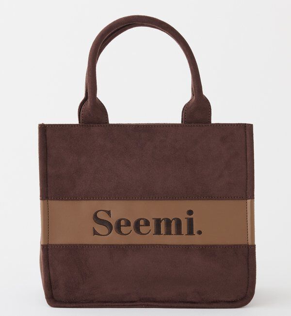 Seemi.by NICE CLAUP「【Seemi.by NICE CLAUP】ロゴトートバッグ」|トートバッグ|