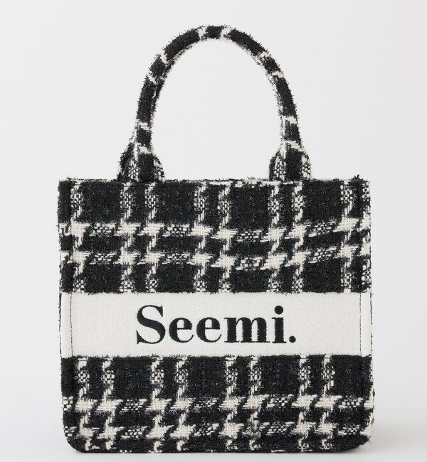 Seemi.by NICE CLAUP「【Seemi.by NICE CLAUP】ロゴトートバッグ」|トートバッグ|