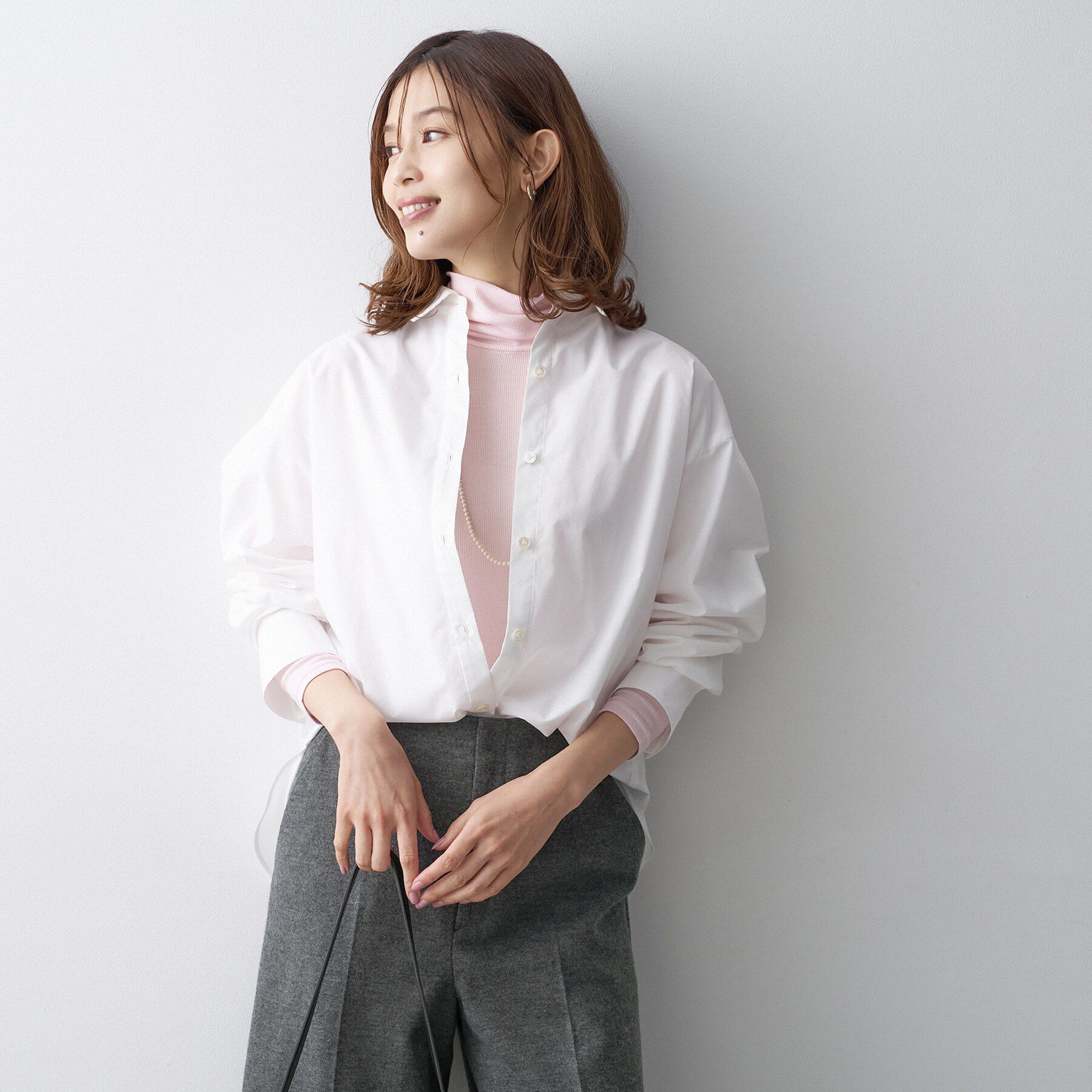 UNTITLED「【吸湿発熱】ハイネックインナー」|Tシャツ・カットソー|