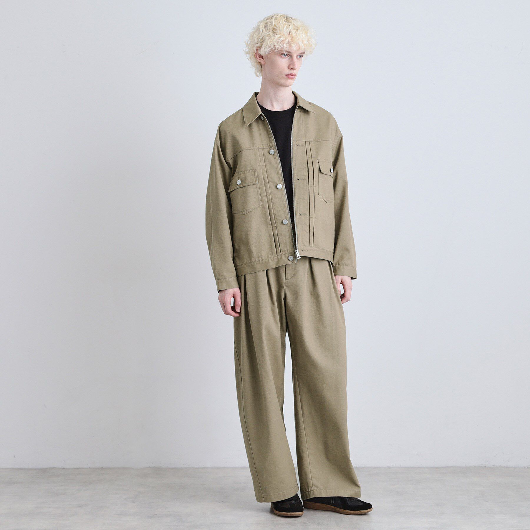 tk.TAKEO KIKUCHI「【別注】Dickiesワークジャケット」|ブルゾン・スタジャン|