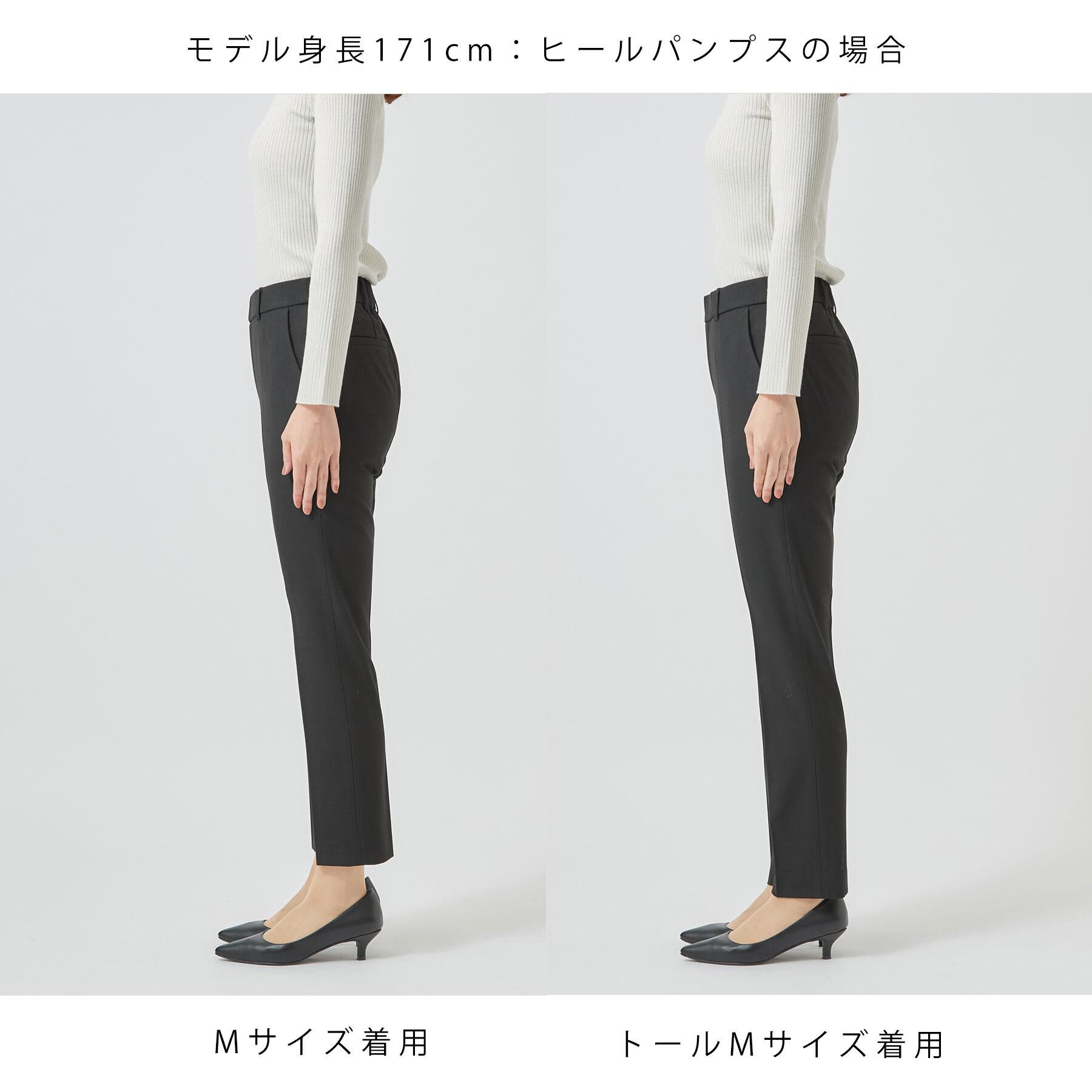 index「【着丈が選べる】ウォームストレッチテーパードパンツ《XS-トールL／吸湿発熱／ストレッチ／洗濯機OK」|その他|