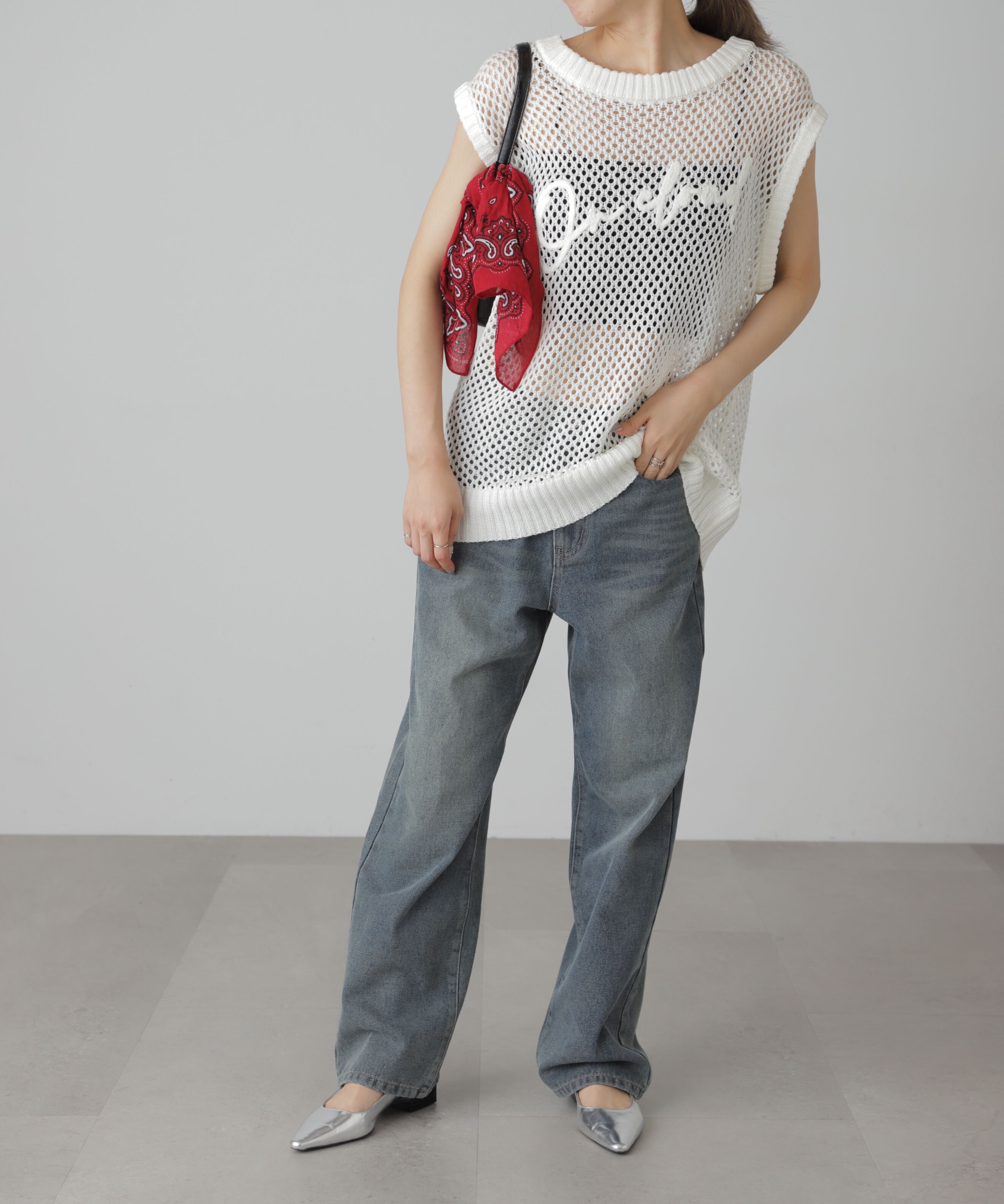  「[XS-Lサイズ展開]ストレートデニムパンツ」|その他|