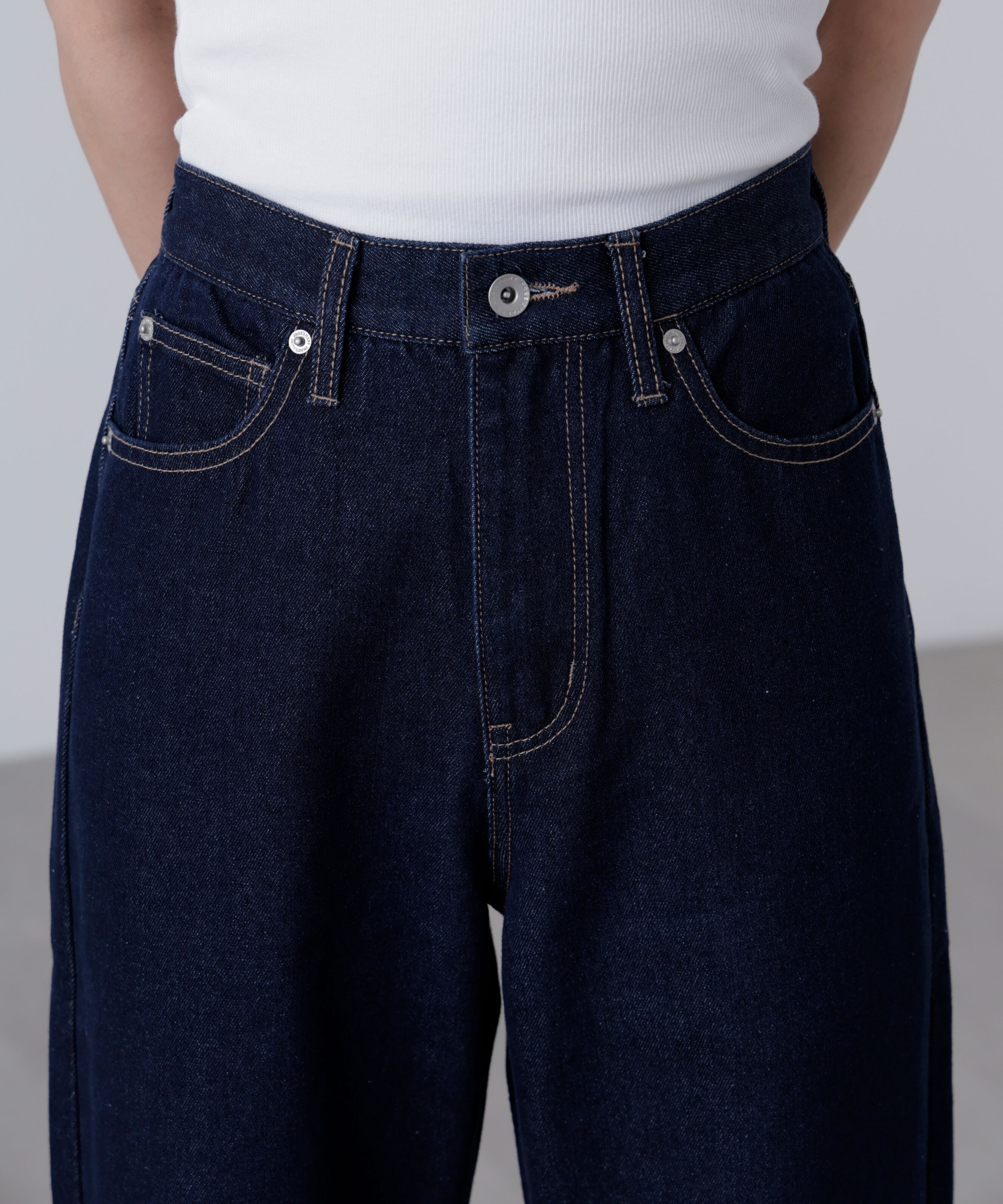  「[XS-Lサイズ展開]ストレートデニムパンツ」|その他|
