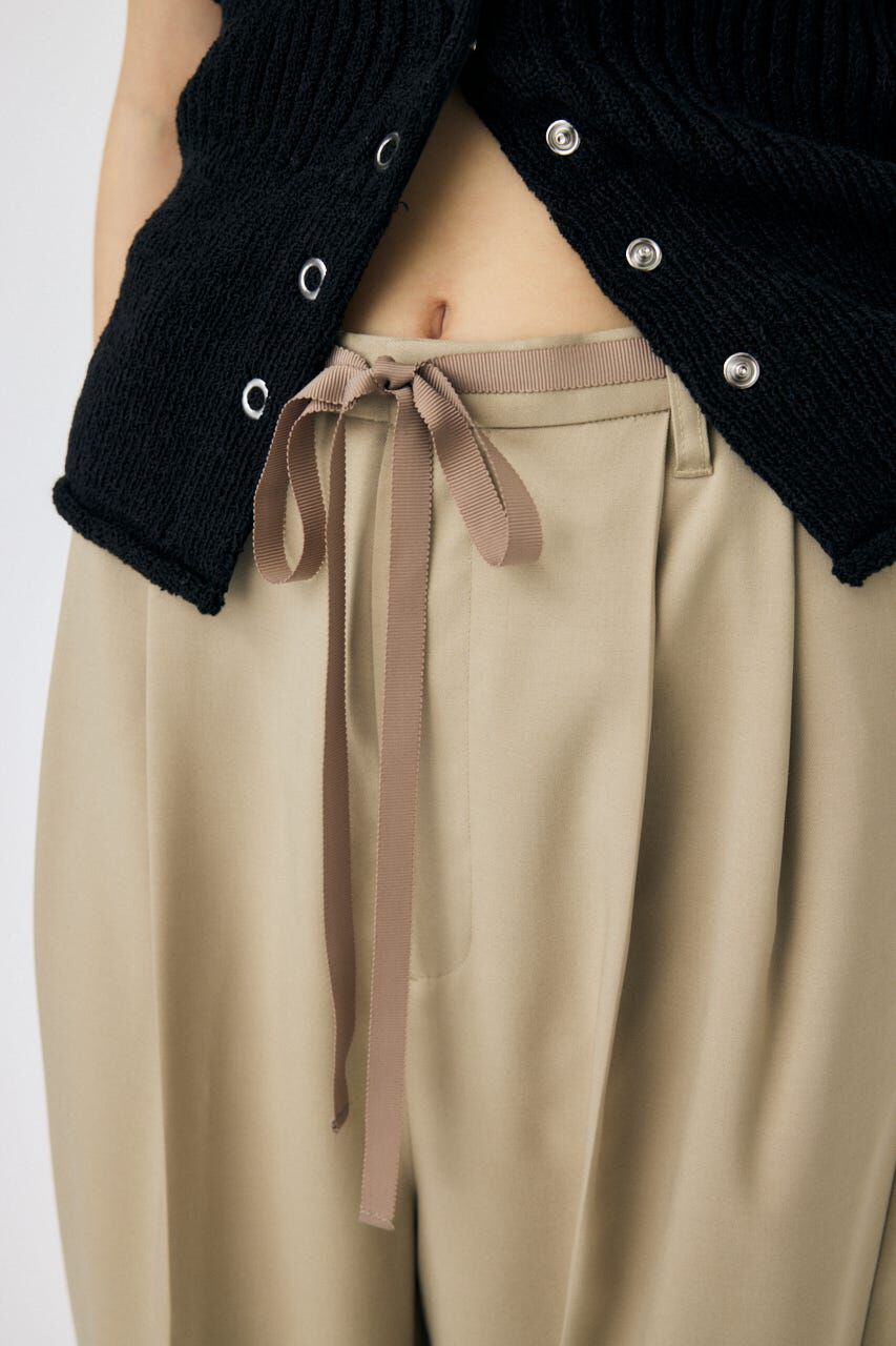 MOUSSY「TUCK トラウザーズ」|その他|