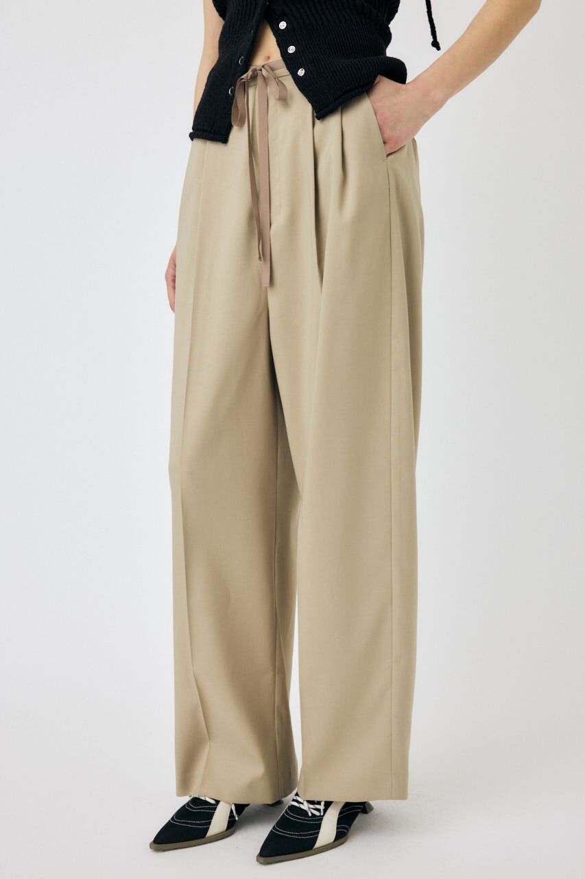 MOUSSY「TUCK トラウザーズ」|その他|