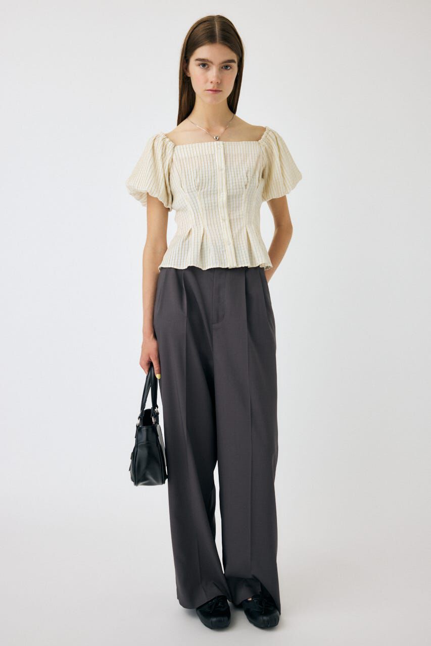 MOUSSY「TUCK トラウザーズ」|その他|