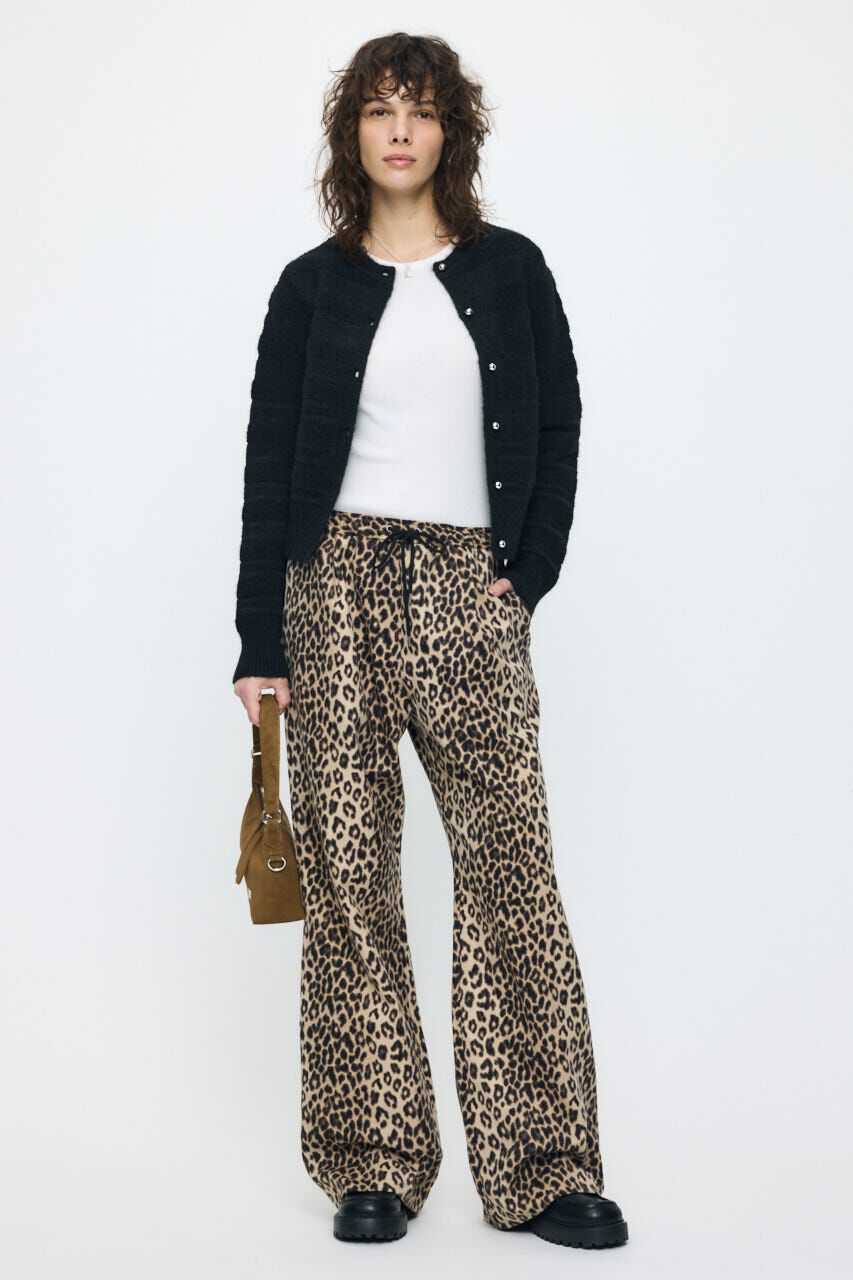 MOUSSY「SHADOW STRIPE KNIT カーディガン」|ニット・セーター|