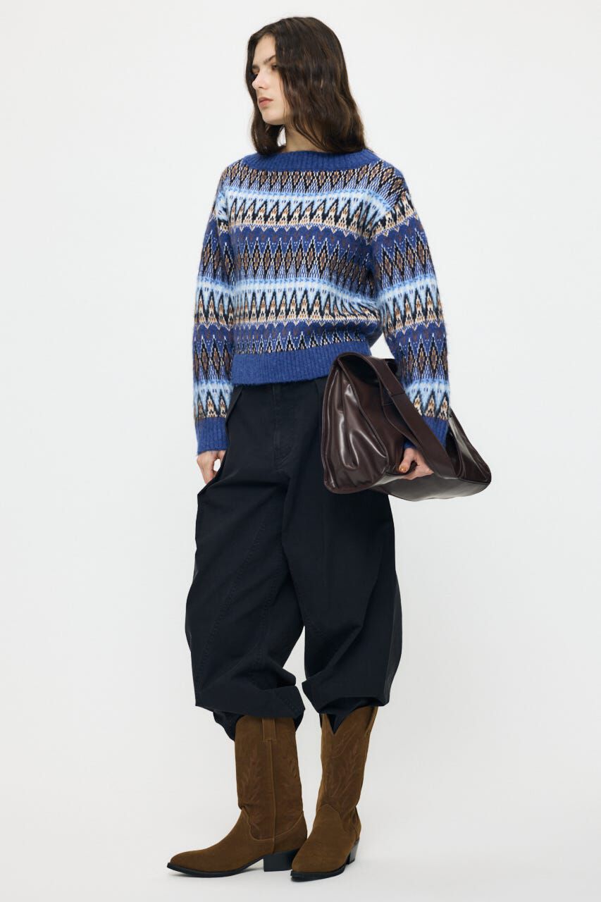 MOUSSY「CURVE LINE TUCK パンツ」|その他|