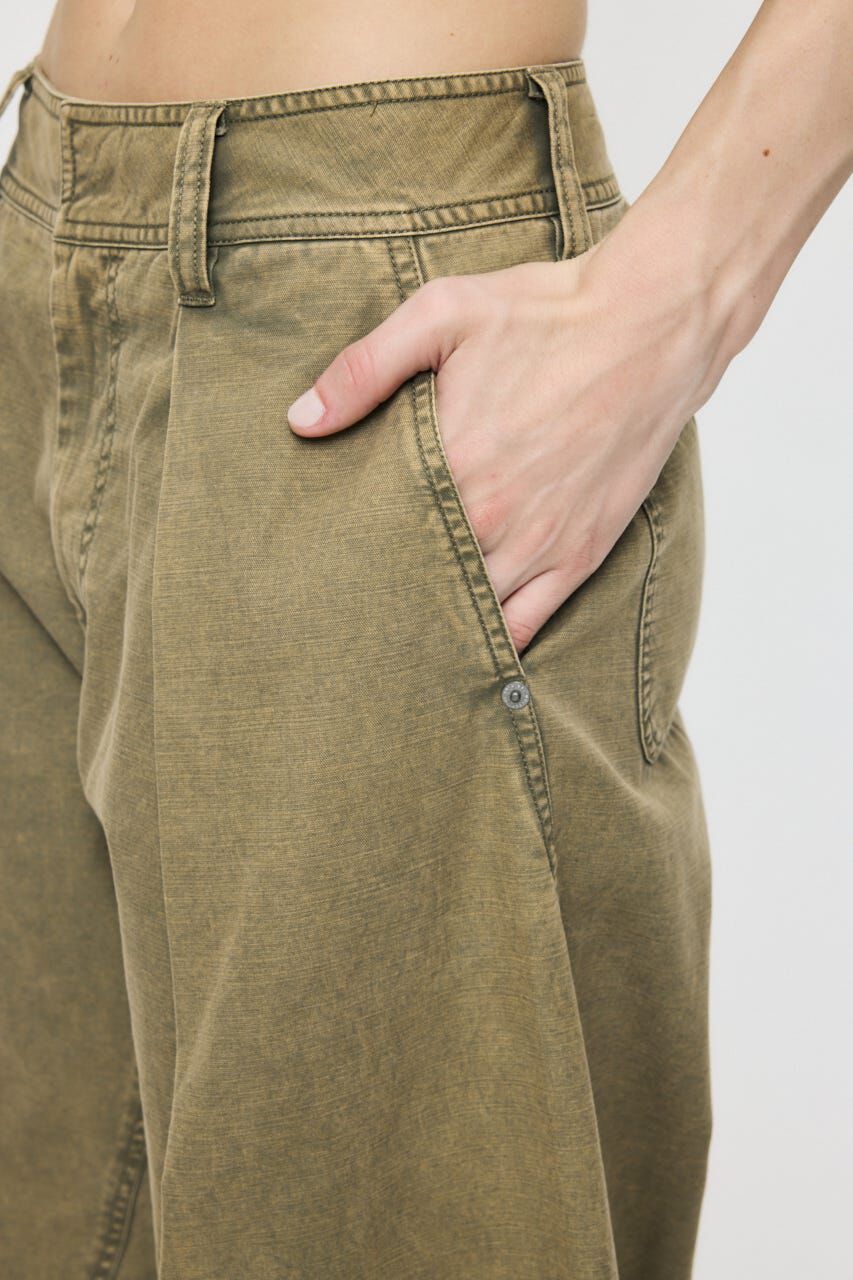 MOUSSY「CURVE LINE TUCK パンツ」|その他|