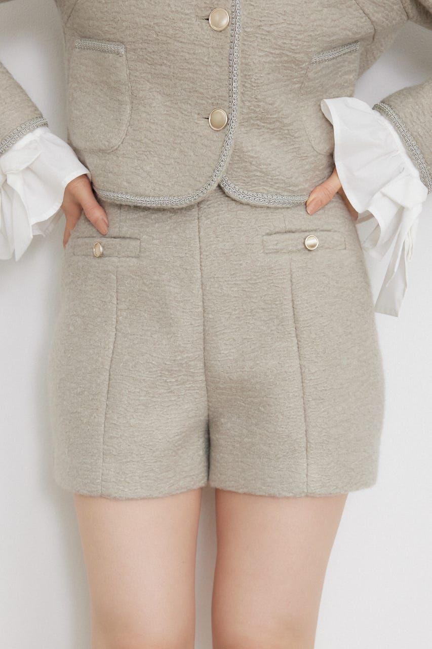 rienda「ハイウエストスリットショートパンツ」|その他|
