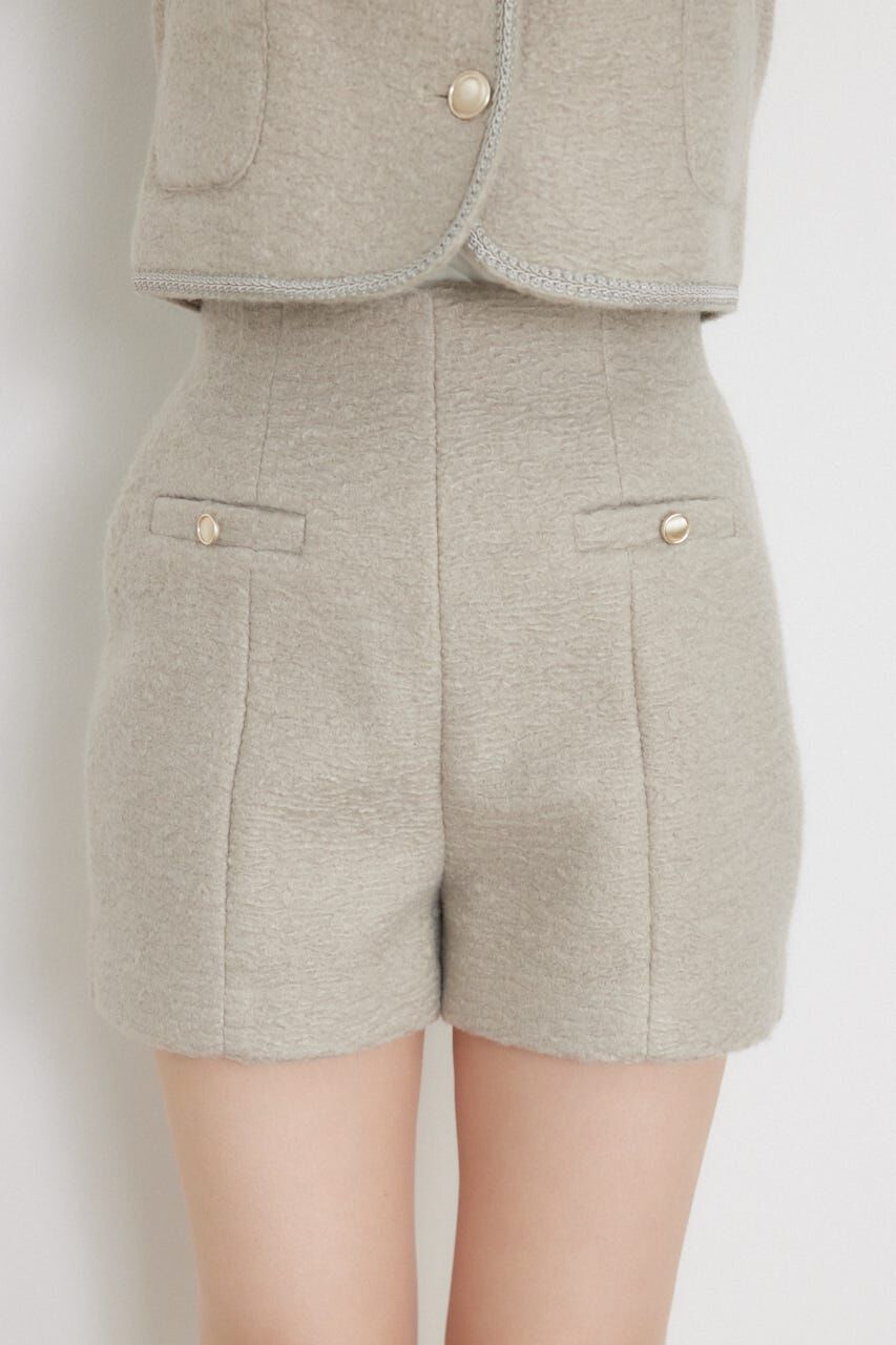rienda「ハイウエストスリットショートパンツ」|その他|
