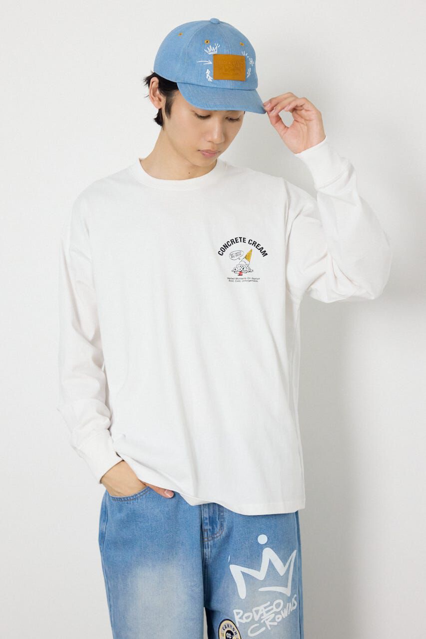 RODEO CROWNS「melting長袖Tシャツ」|Tシャツ・カットソー|