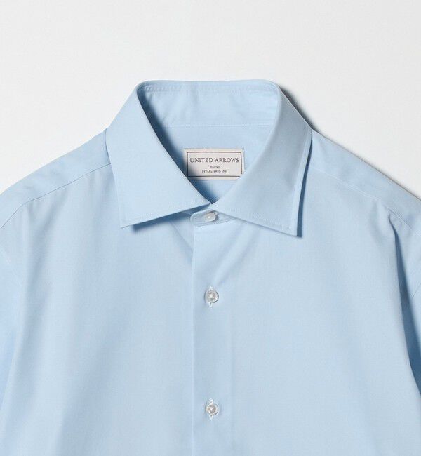 UNITED ARROWS「イージーケア AG ブロードセミワイド シャツ 抗菌防臭」|シャツ・ブラウス|