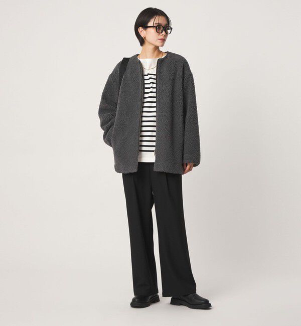 UNITED ARROWS green label relaxing「［size SHORT/TALLあり］オルマイ ウラキモウ ワイド パンツ ストレッチ 帯電防止」|その他|