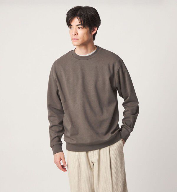 UNITED ARROWS green label relaxing「【WEB限定】JUST fit デイリー ダンボール クルーネック スウェット」|スウェット・ジャージ|