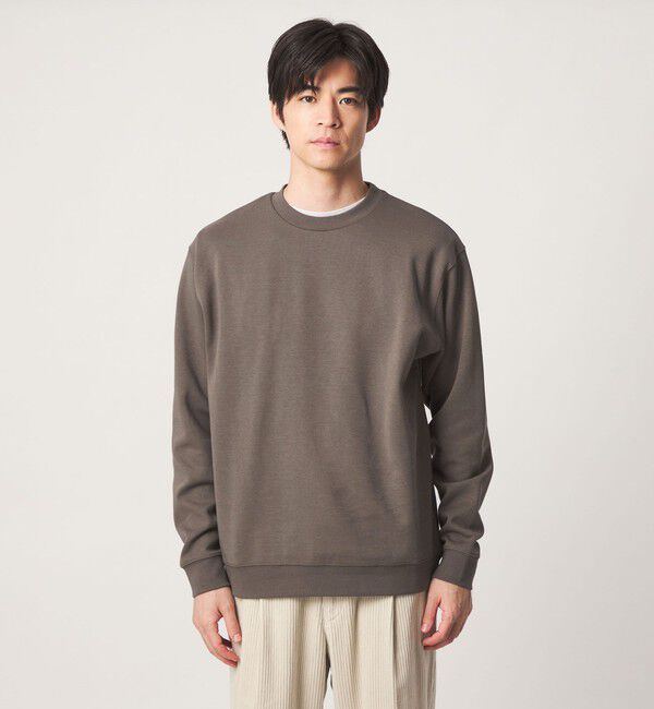 UNITED ARROWS green label relaxing「【WEB限定】JUST fit デイリー ダンボール クルーネック スウェット」|スウェット・ジャージ|
