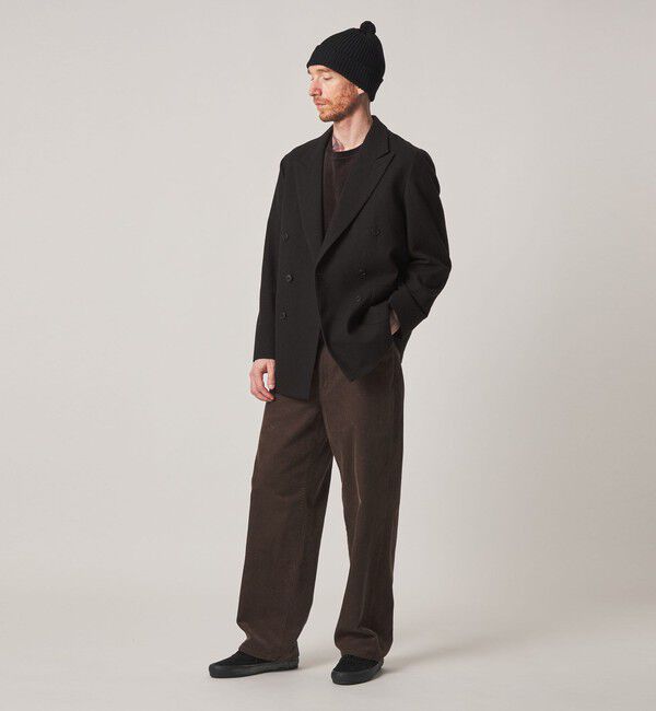 STEVEN ALAN「＜Steven Alan＞ ブラッシュド フランネル ダブルブレステッド 6B ジャケット」|テーラードジャケット|