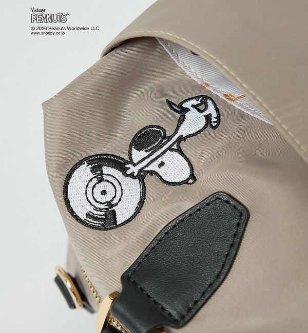 LOWELL things「【PEANUTS&times;LOWELL Things】スヌーピーコラボ 2WAYボストン」|ボストンバッグ|
