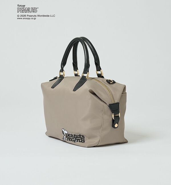 LOWELL things「【PEANUTS&times;LOWELL Things】スヌーピーコラボ 2WAYボストン」|ボストンバッグ|