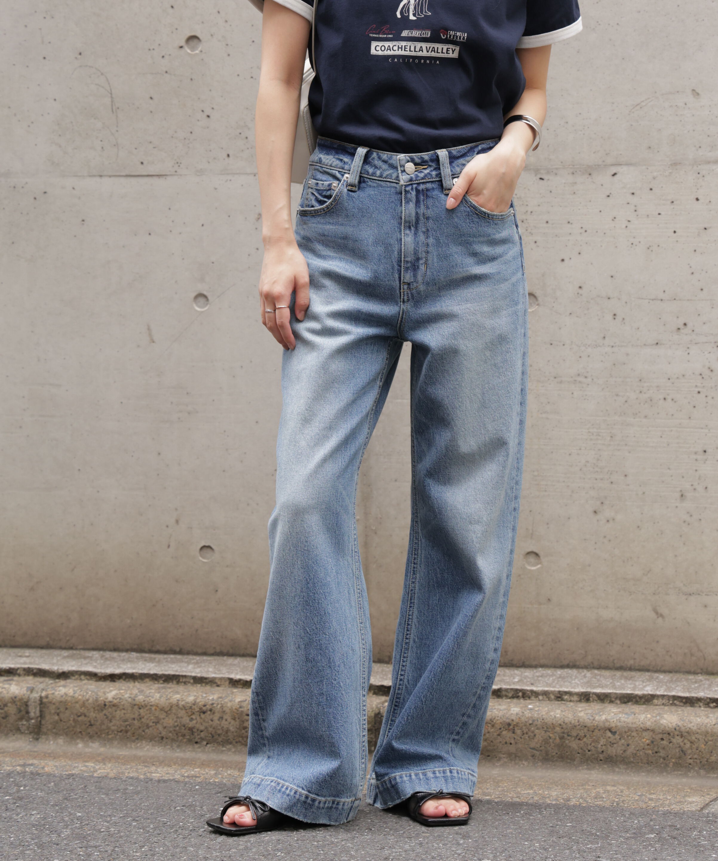  「〈フリーズマート別注〉PICCADILLY ベーシックワイドデニムパンツ」|その他|