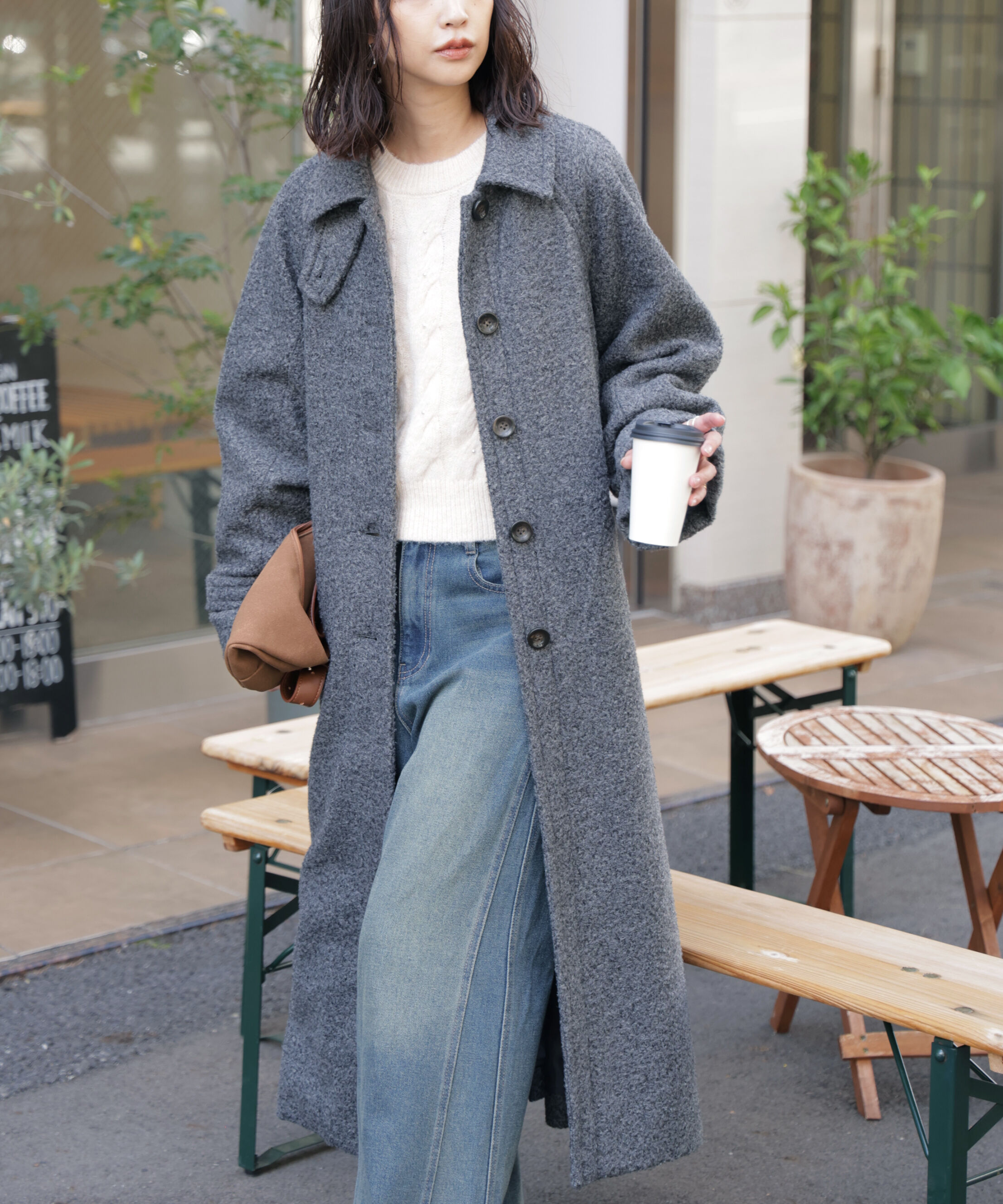  「2wayステンカラーロングコート」|その他|