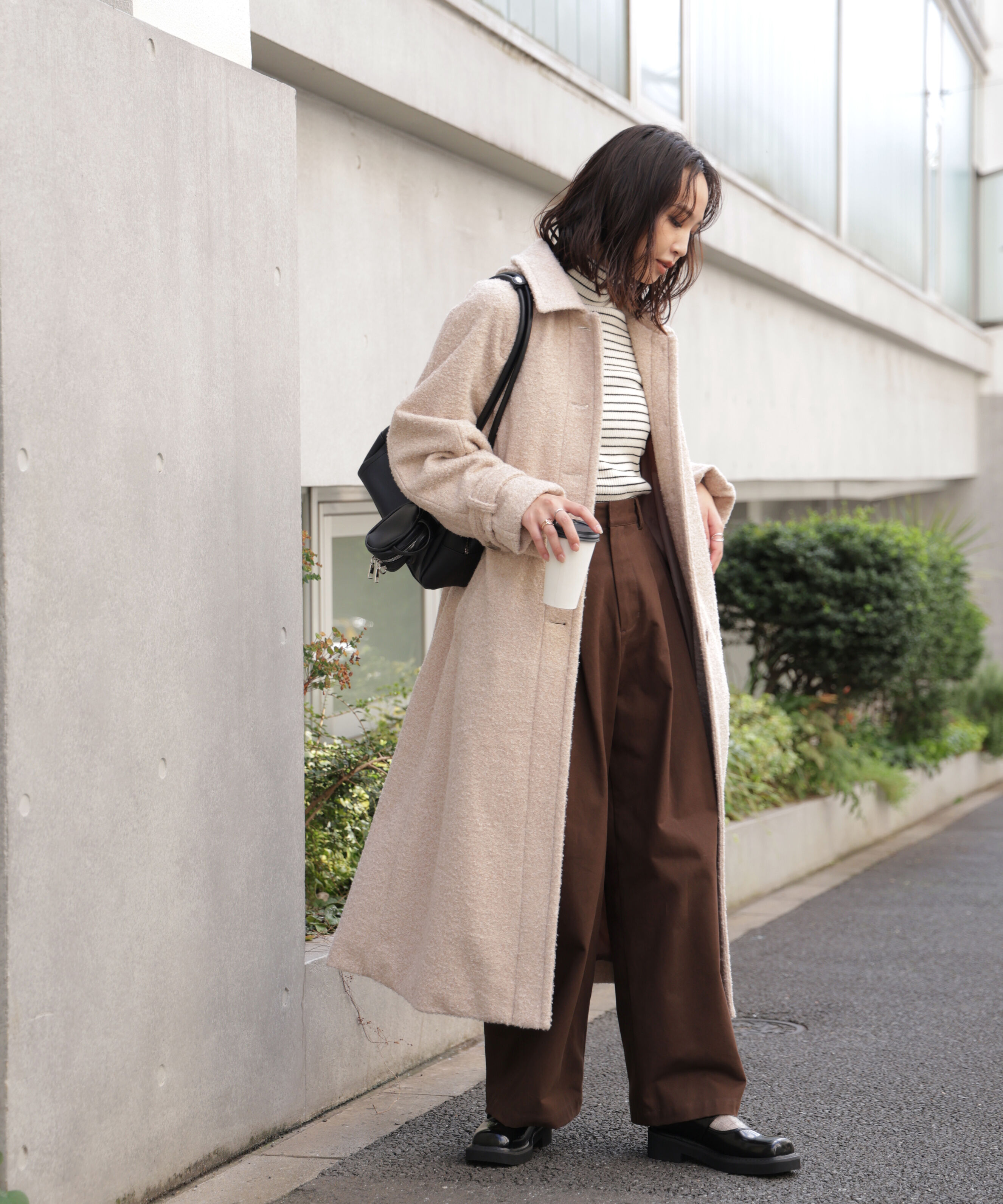  「2wayステンカラーロングコート」|その他|