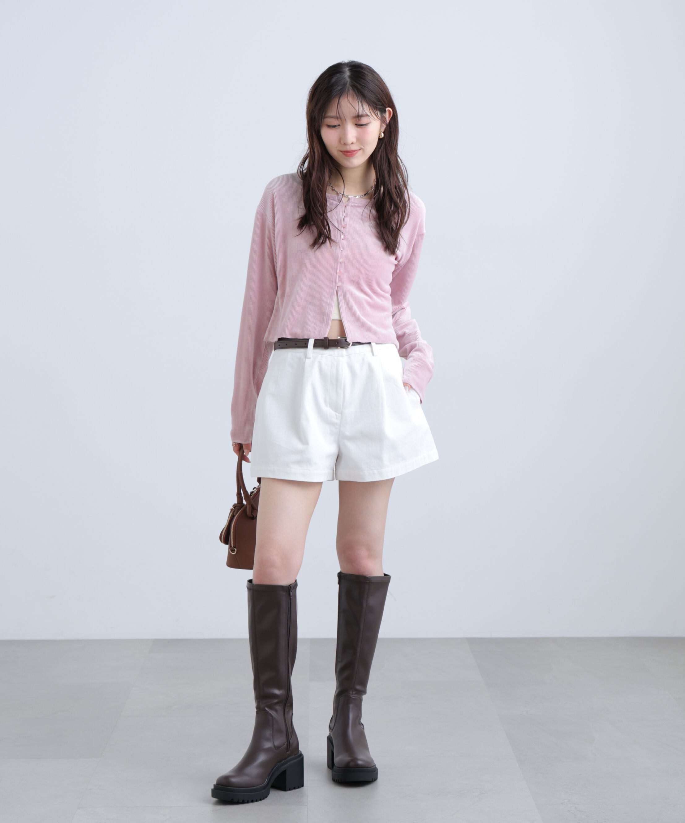  「ベルト付きショートパンツ」|その他|
