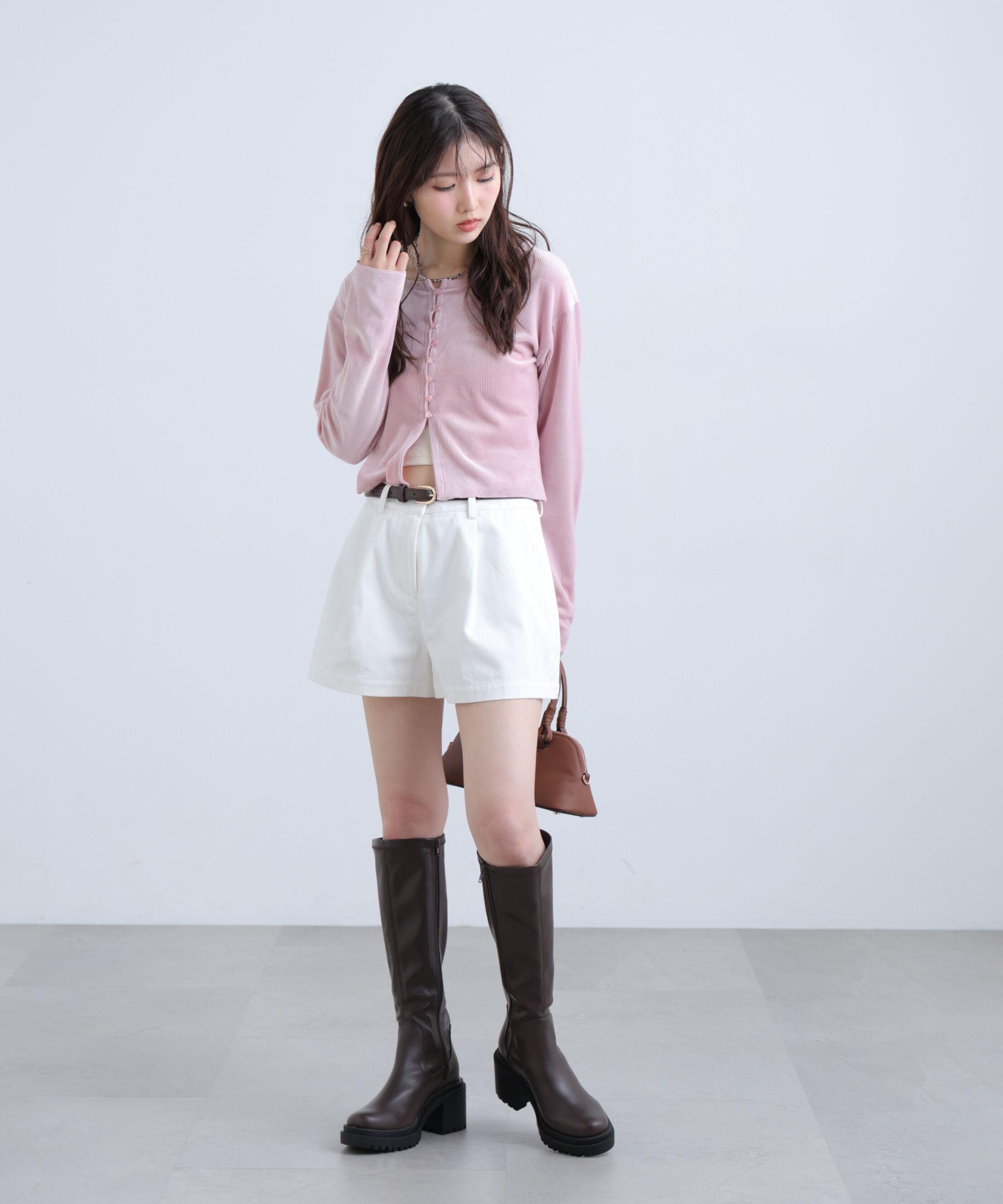  「ベルト付きショートパンツ」|その他|
