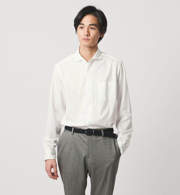 UNITED ARROWS「ロイヤルオックス カッタウェイカラーシャツ COMFORT EASY-MODEL　抗菌防臭」|シャツ・ブラウス|