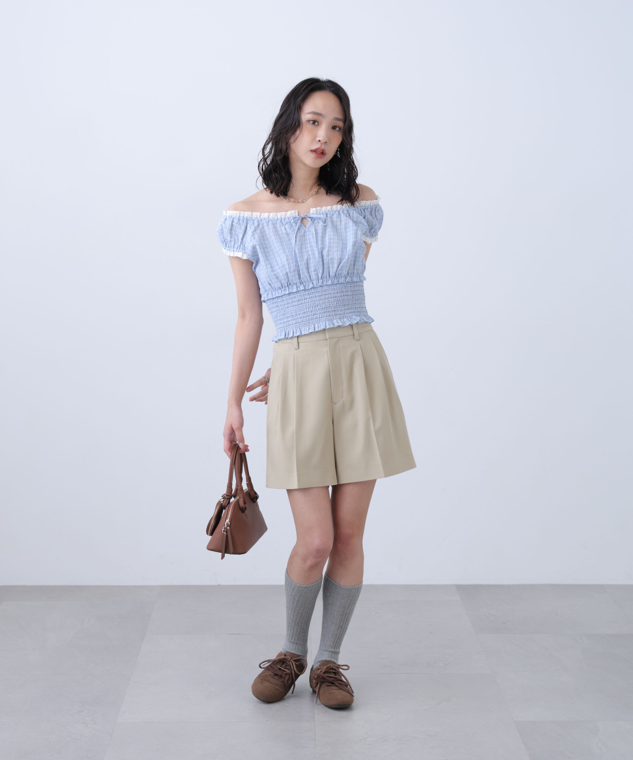  「タックショートパンツ」|その他|