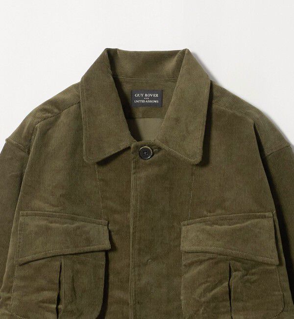 UNITED ARROWS「＜GUY ROVER＞コーデュロイ ファティーグ シャツ」|シャツ・ブラウス|