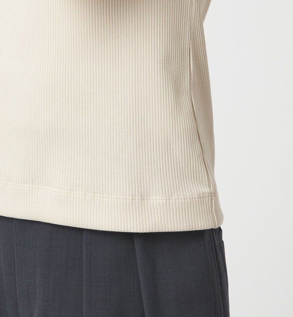 UNITED ARROWS green label relaxing「ブライトリブ デコルテ フレンチスリーブ プルオーバー カットソー」|Tシャツ・カットソー|