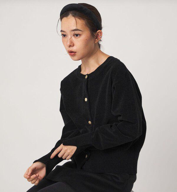 UNITED ARROWS green label relaxing「【結論シリーズ】ふれてモールニットカーデ」|カーディガン|