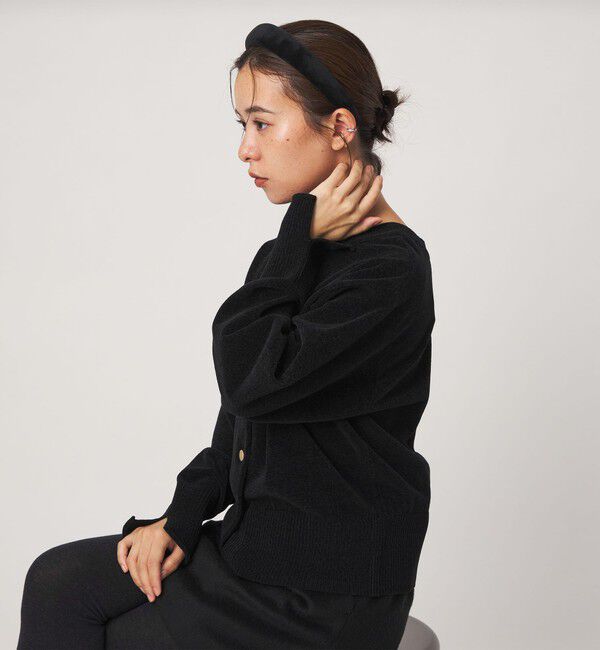 UNITED ARROWS green label relaxing「【結論シリーズ】ふれてモールニットカーデ」|カーディガン|