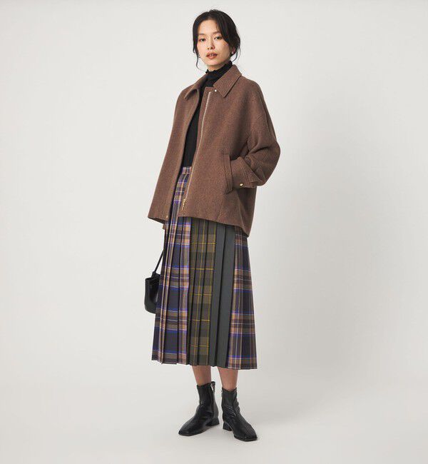 UNITED ARROWS green label relaxing「【別注】＜O'NEIL of DUBLIN＞Patch81 プリーツスカート」|フレア|