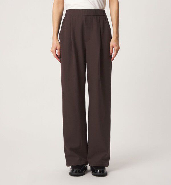 UNITED ARROWS green label relaxing「［size SHORT/TALLあり］オルマイ ウラキモウ ワイド パンツ ストレッチ 帯電防止」|その他|