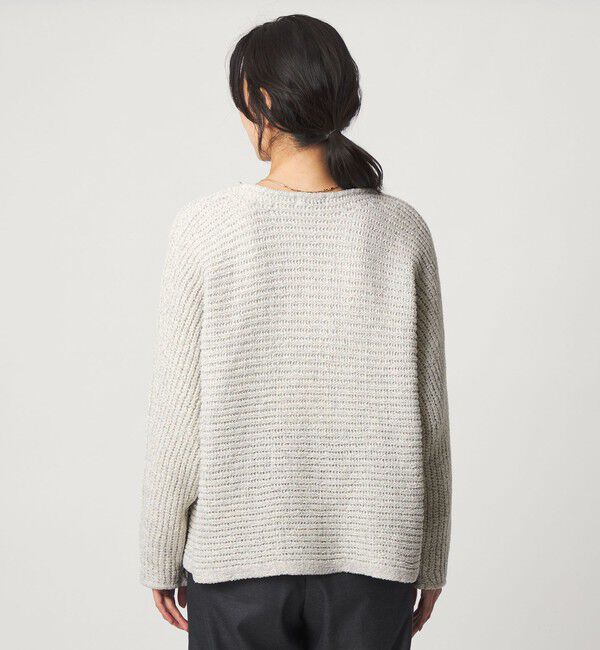 UNITED ARROWS green label relaxing「テープ モール ニット プルオーバー」|ニット・セーター|