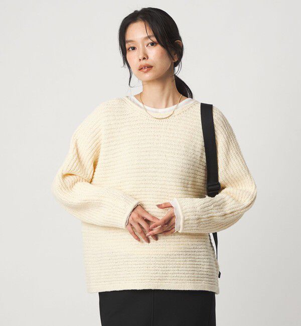 UNITED ARROWS green label relaxing「テープ モール ニット プルオーバー」|ニット・セーター|