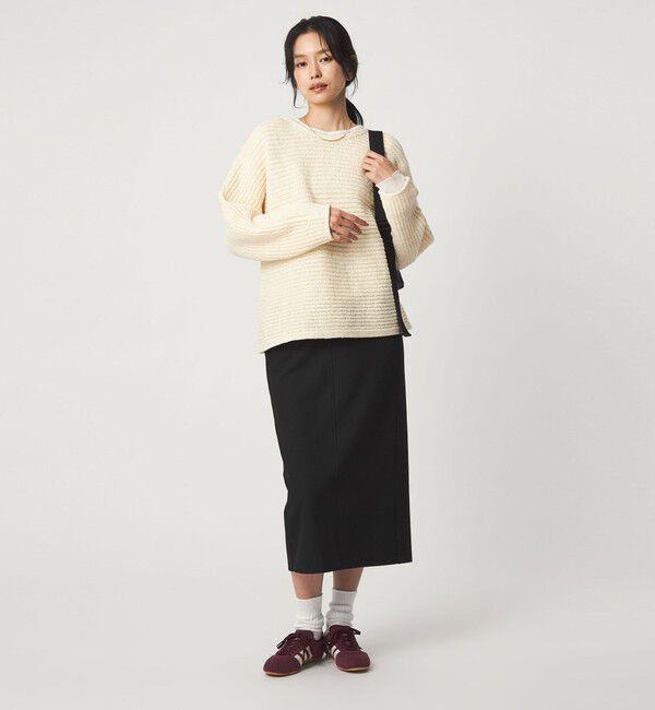 UNITED ARROWS green label relaxing「テープ モール ニット プルオーバー」|ニット・セーター|